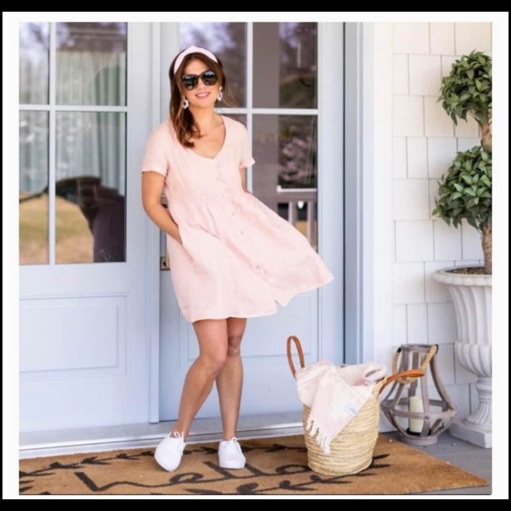 Jillian Harris x Priv Summer Linen Dress